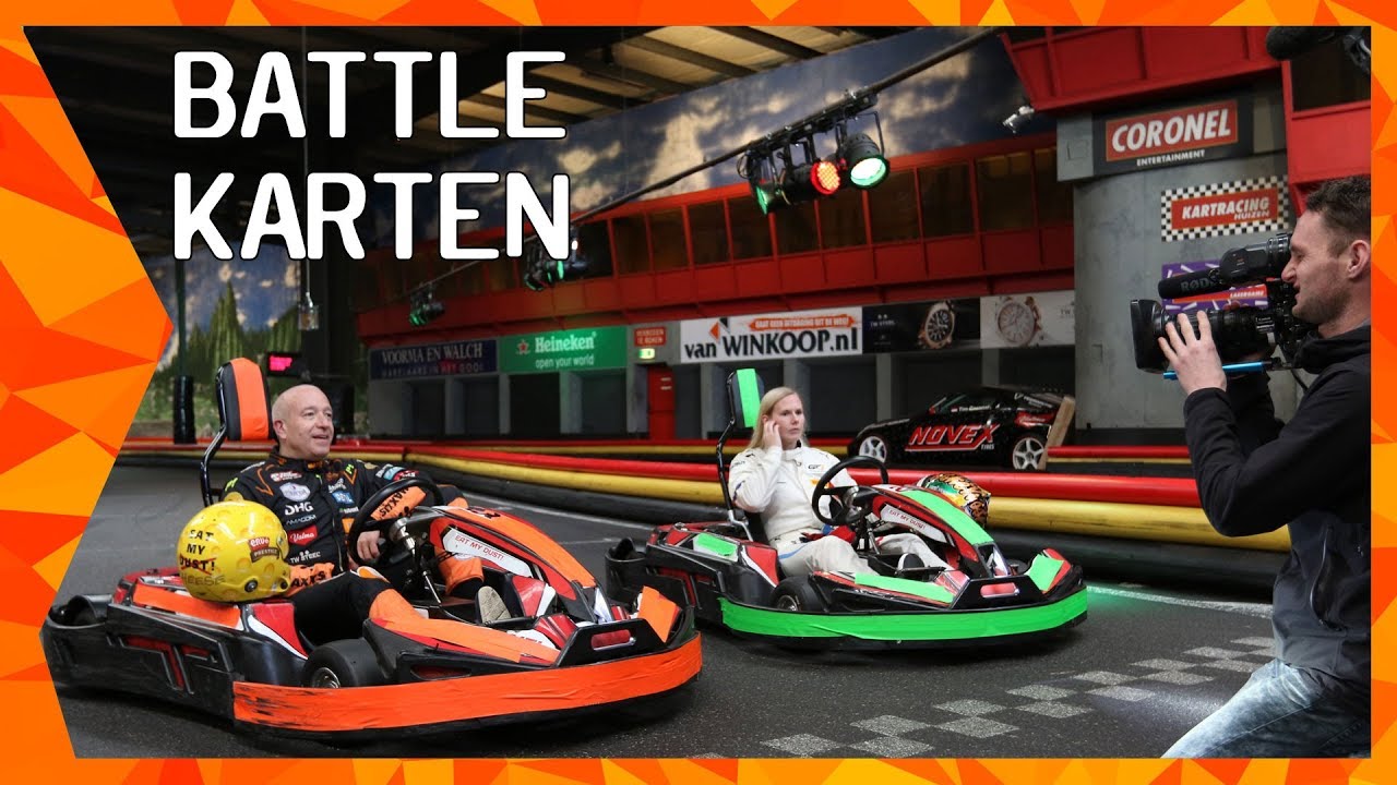 THE BATTLE: KARTEN met Tim CORONEL en Beitske VISSER | ZAPPSPORT