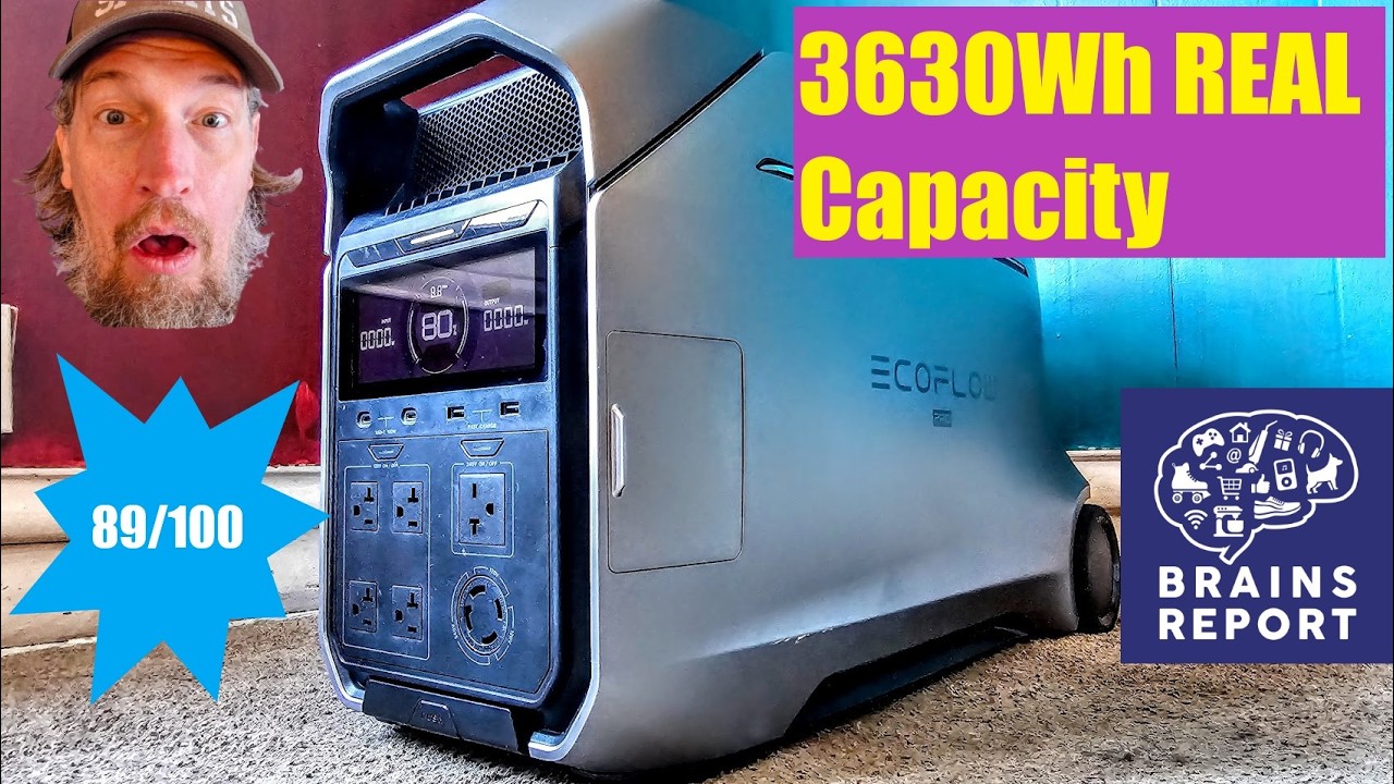 EcoFlow Delta Pro 3: Over 19 Hours of Fridge Power (Real-World Testing)