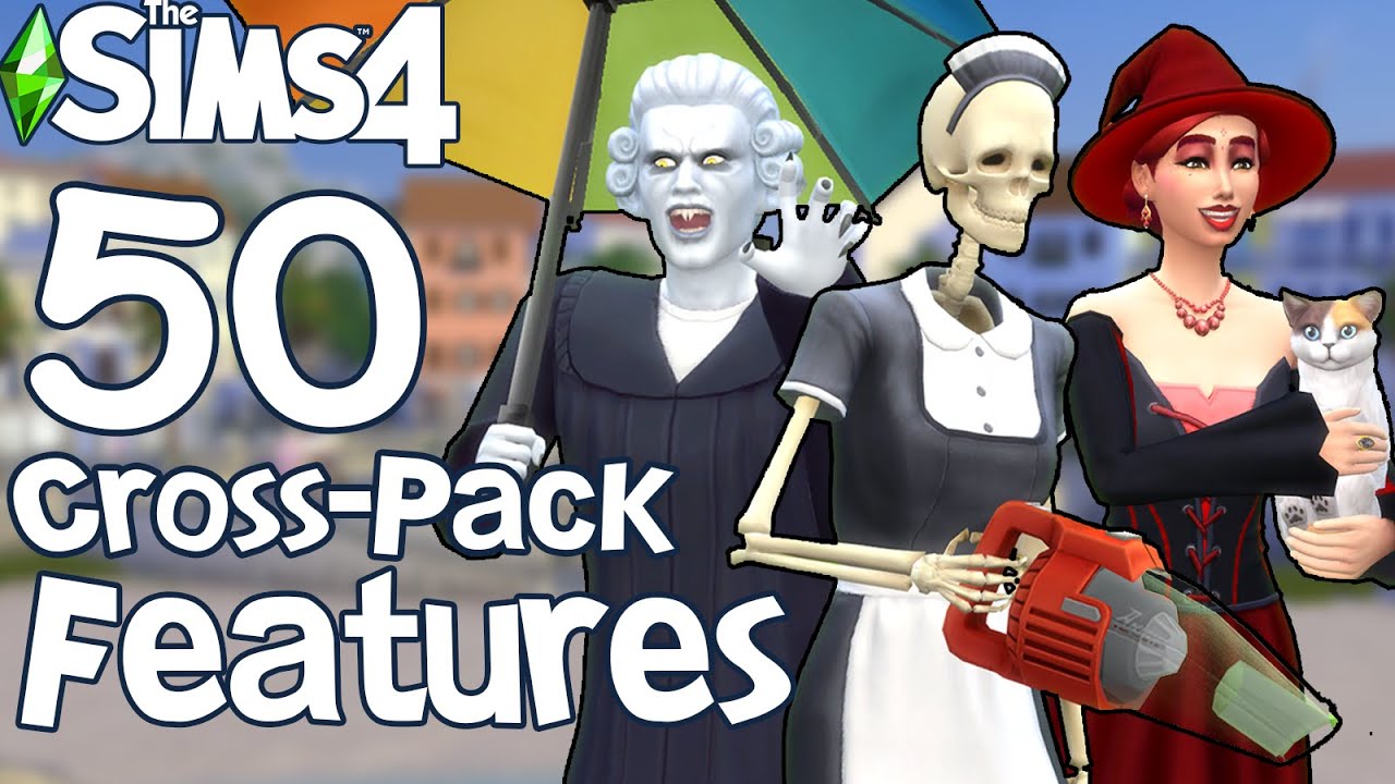 The Sims 4: 50 КРОСС-НАБОРОВ!