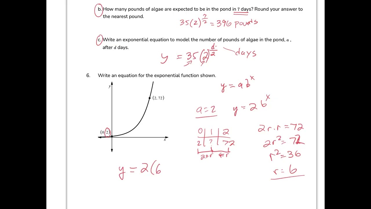 Unit 5 Test - Practice ANSWERS