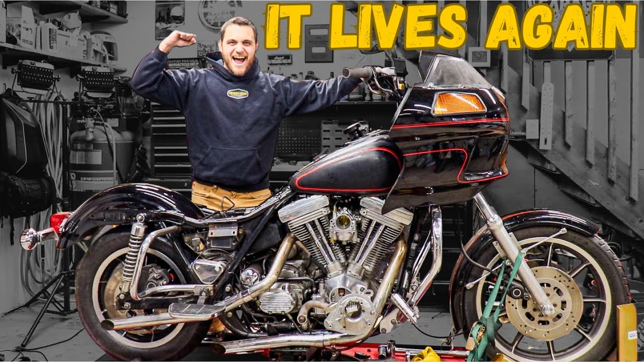 Finally Hearing Project Harley-Davidson FXR Run!
