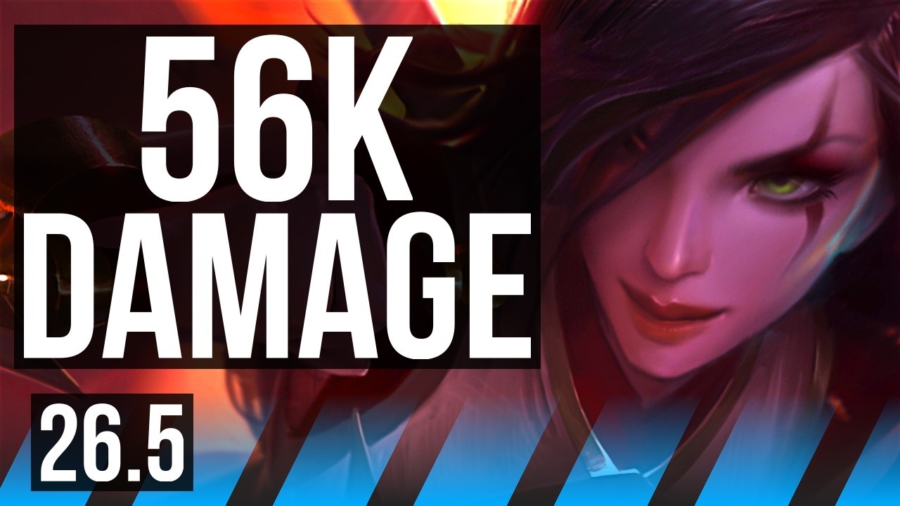KATARINA vs YONE (MID) | Good KDA: 25/1/7, 56K damage | EUW Master | 26.5