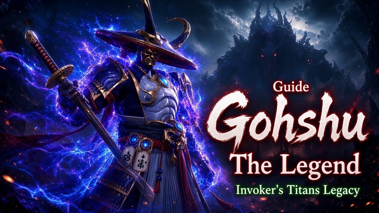 🐺 Gohshu, The Best f2p counter of the new Boss Sorgott , Full Guide. Invokers Titan Legacy 