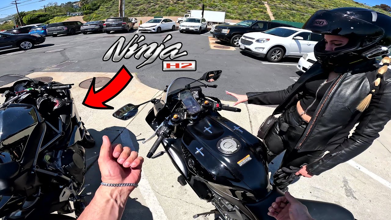 Ninja H2 Caught Her Attention