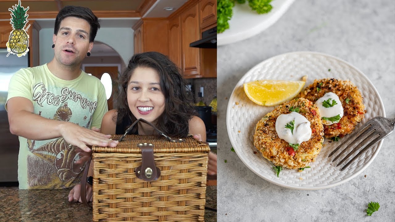 Vegan Crab Cakes | Vegan Chopped Challenge Episode 1
