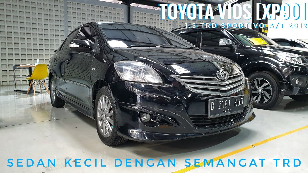 Toyota Vios Facelift 1.5 TRD Sportivo A/T 2012 [XP90] In Depth Review Indonesia