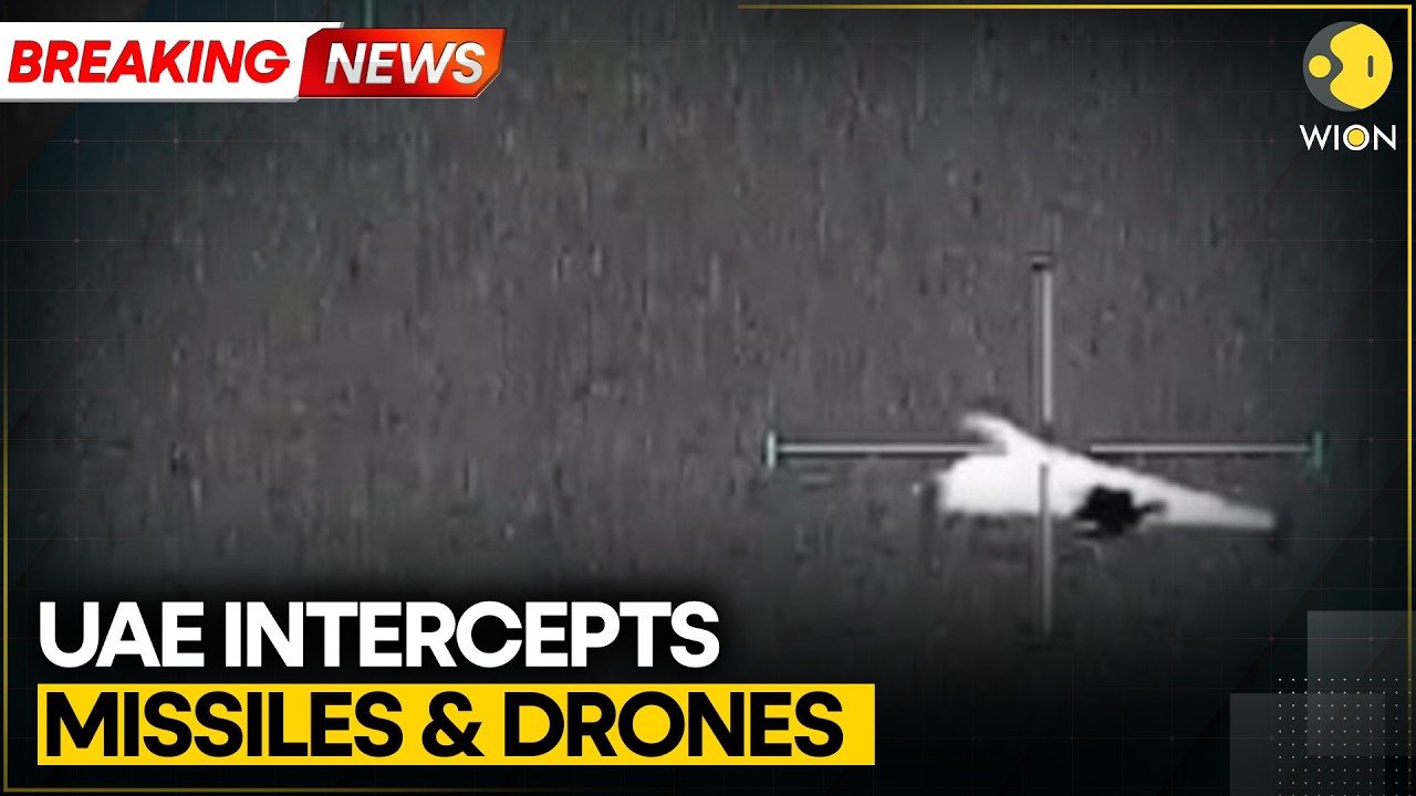 US-Iran War:  UAE Air Defences Intercept 4 Ballistic Missiles, 26 Drones | WION Breaking
