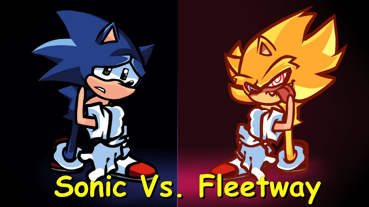 Friday Night Funkin': Chaos Nightmare (Sonic Vs. Fleetway) Full Week [FNF Mod/HARD]