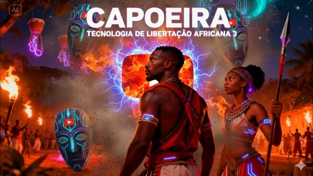  “CAPOEIRA: TECNOLOGIA DE LIBERTAÇÃO AFRICANA — Quando o corpo vira código de resistência!” 
