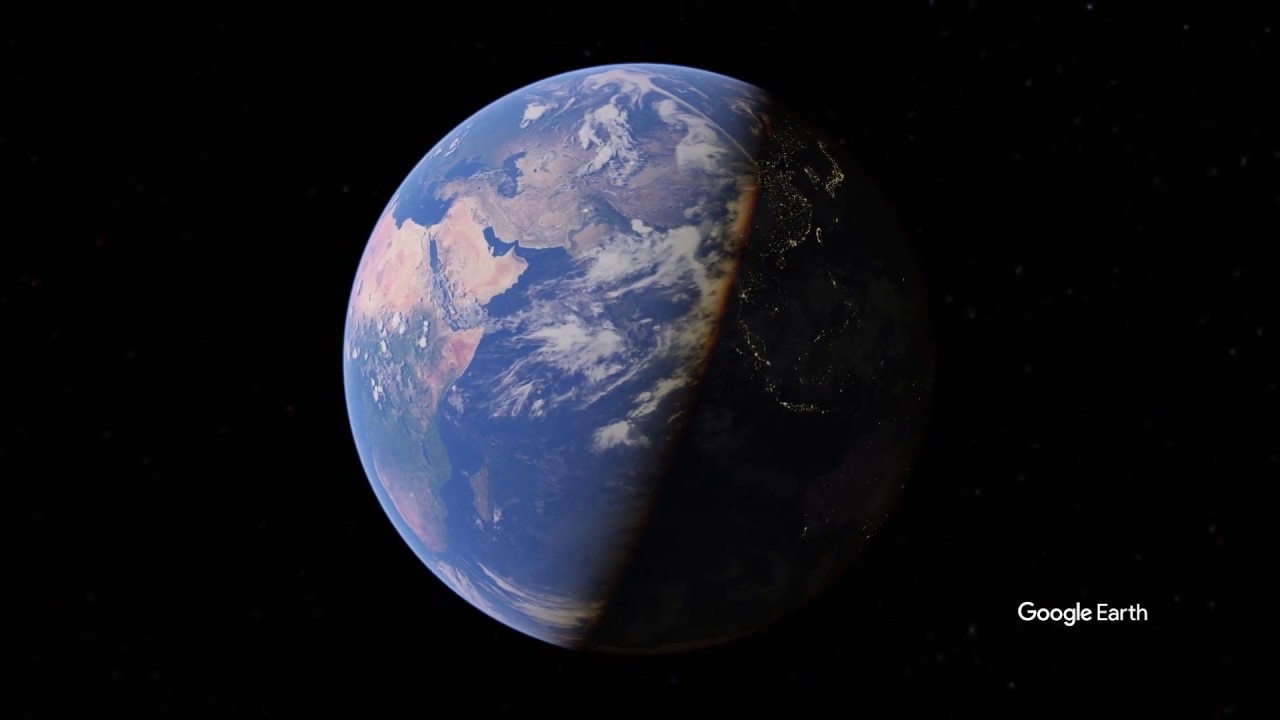 Planet Earth: Animation made with Google Earth Studio