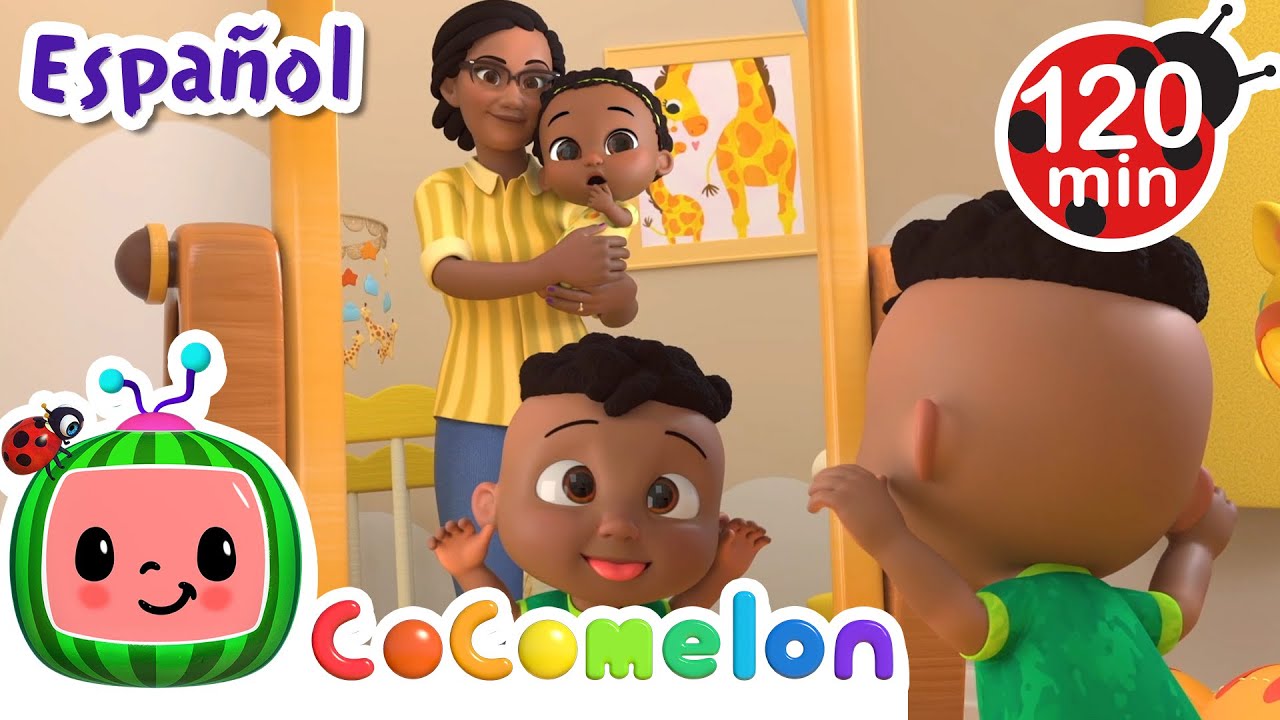 Beb&eacute; en el espejo 😊🪞 Canciones Infantiles | Caricaturas para beb&eacute;s | CoComelon en Espa&ntilde;ol