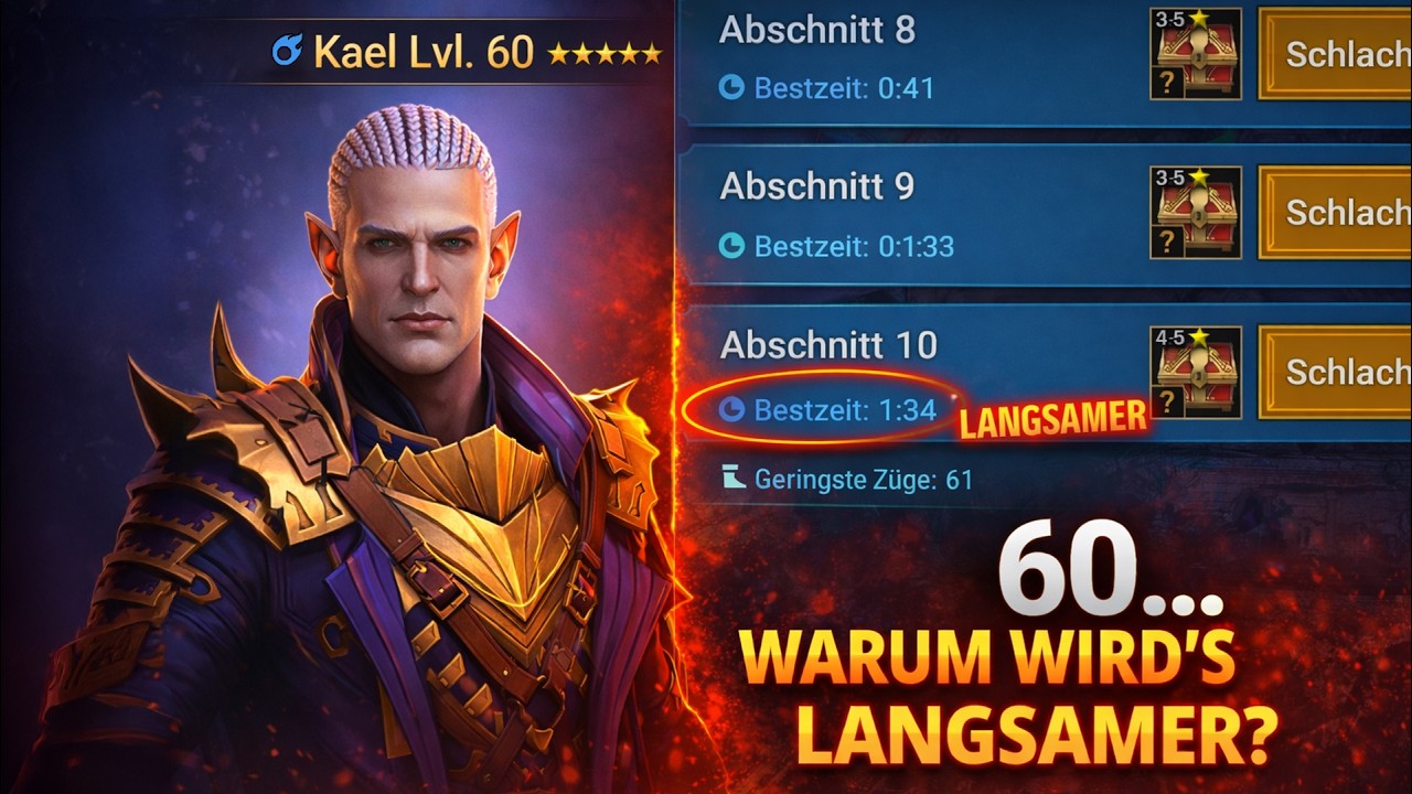 RAID Shadow Legends – 60er gebaut – und genau hier beginnt der Fehler