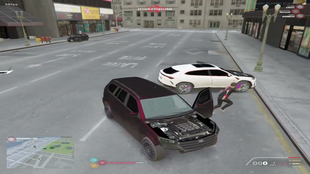 I arrived metropolis