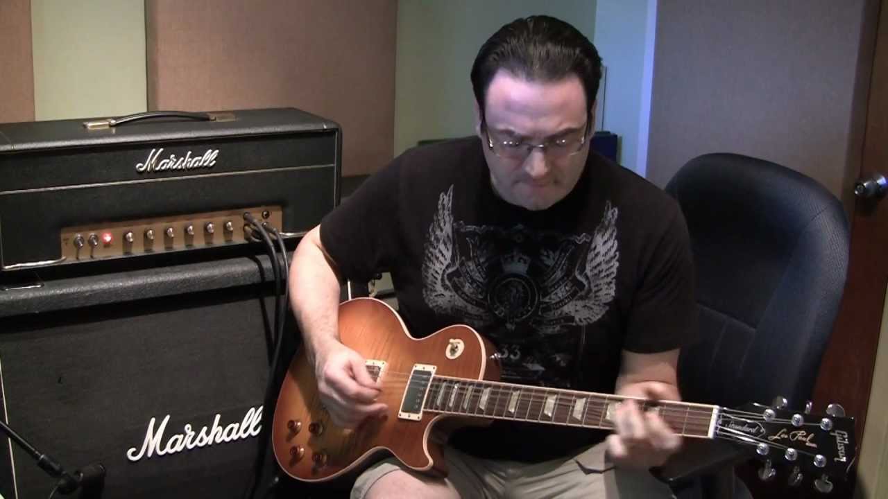 Brand New 2012 Gibson Les Paul Standard sound test (Part 2 of 3)