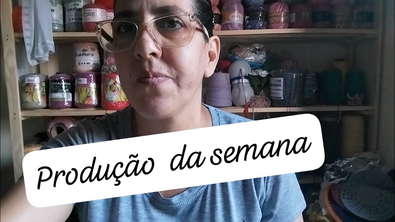 Venha ver minha produção  da semana,deu bom ou deu ruim ?