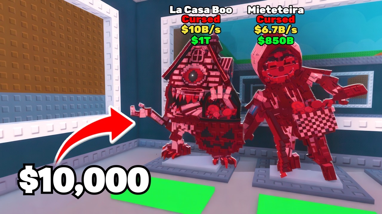 I Spent $10,000 On CURSED Steal A Brainrot Accounts!
