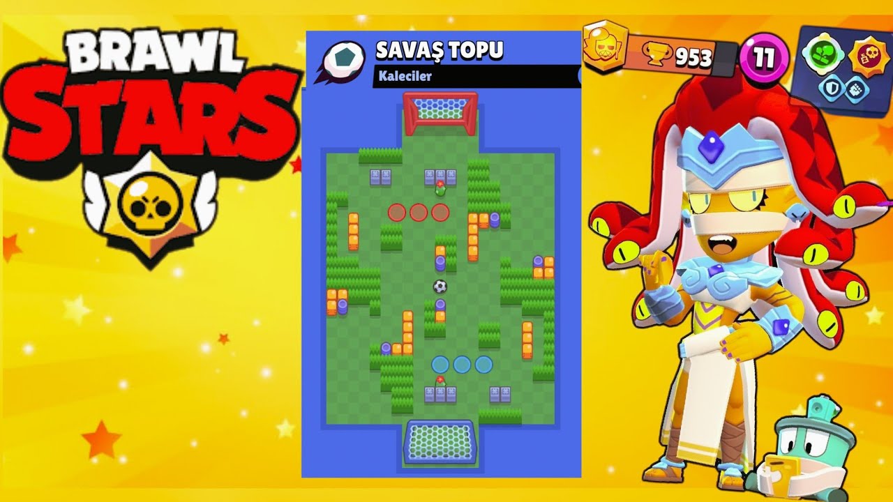 EMZ İLE SAVAŞ TOPUNDA YIKIM!! Brawl Stars (1.BÖLÜM) 