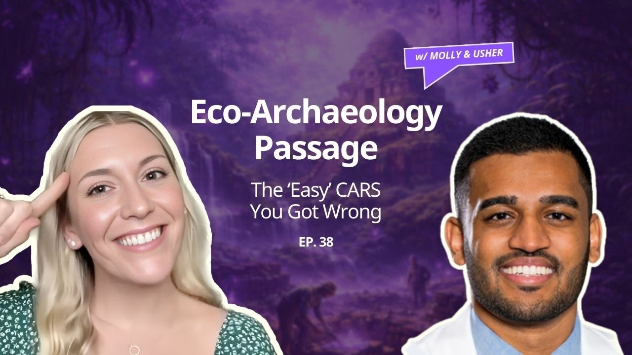 MCAT CARS Strategy: Eco-Archaeology Passage Breakdown (Sentence-by-Sentence)