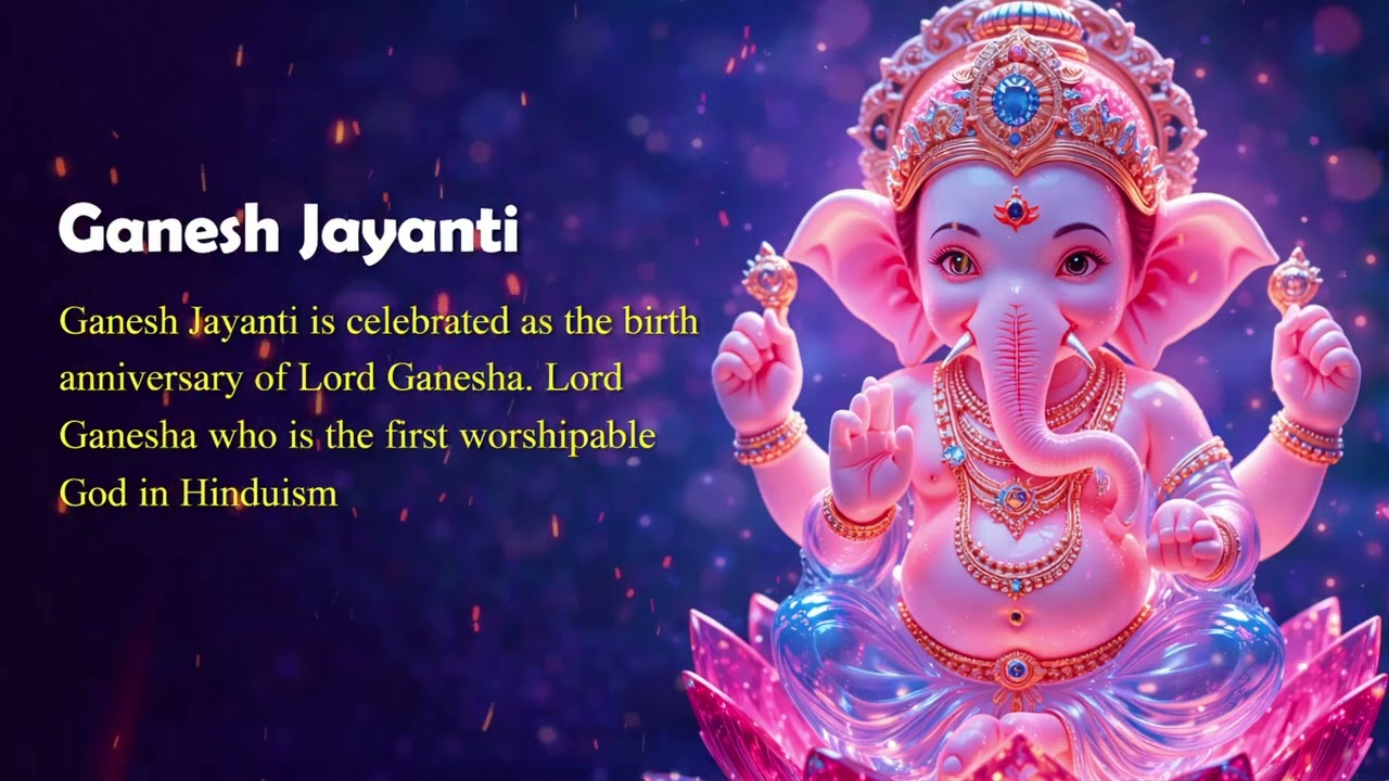 Ganesha Jayanti  | శ్రీ గణపతి అథర్వ శీర్షం | శక్తివంతమైన గణేశ మంత్రం | Telugu |  ఓం గం గణపతయే నమః