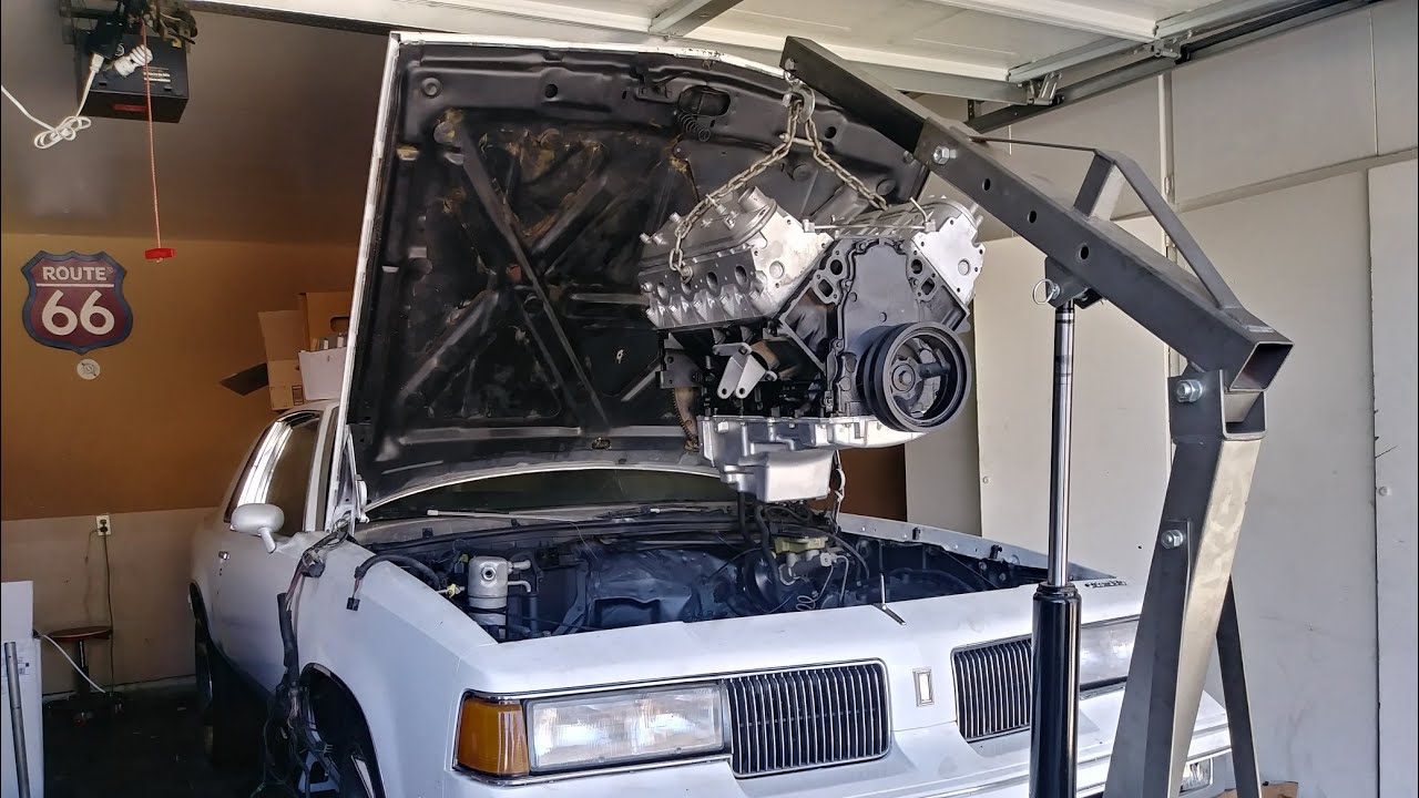 1987 5.3 4l80e efi Ls swap g body cutlass THE DROP