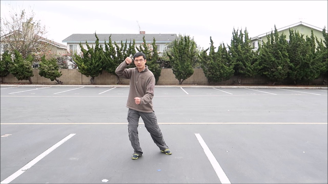 Cheng man ching tai chi 37 short form - Shoot the tiger (鄭子太極37式-彎弓射虎)