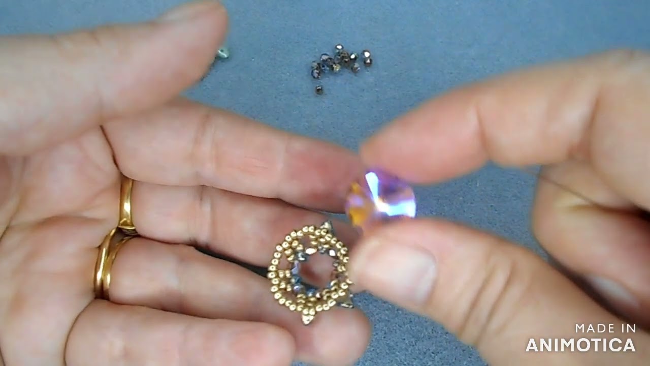 Primo tutorial Beebeecraft -  orecchini Ring  - parte 1