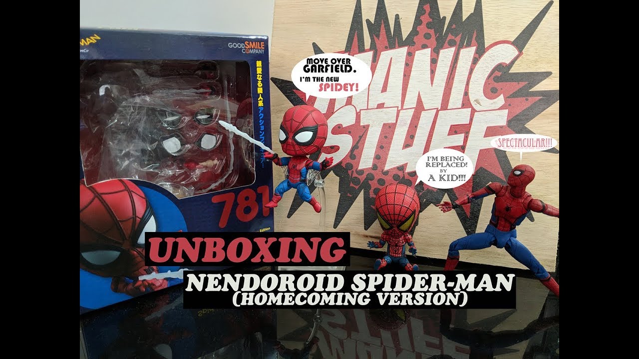 Unboxing: Nendoroid Spider Man (Homecoming ver)