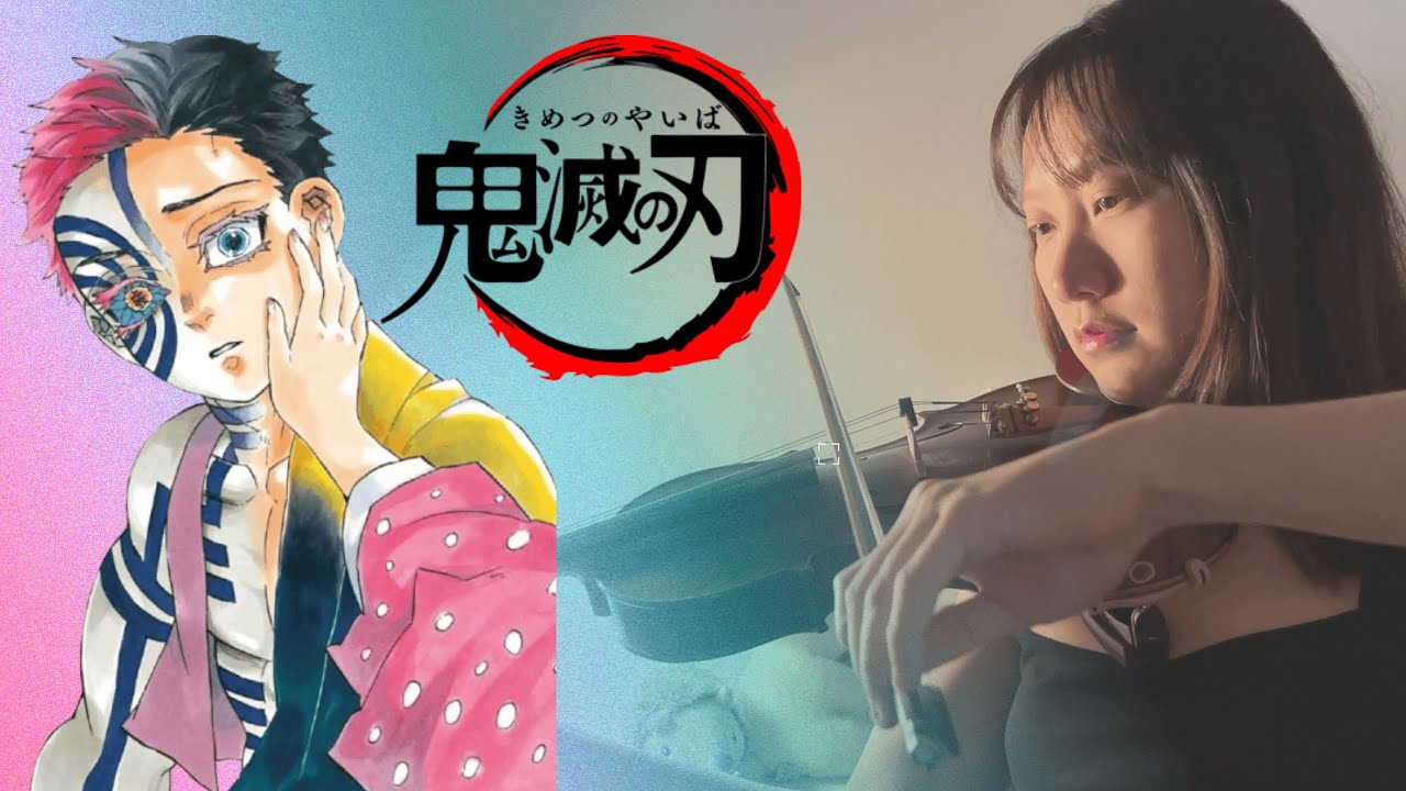 Akaza Theme - Demon Slayer OST - EMOTIONAL PIANO & VIOLIN with music sheet【Cover by Jelly】