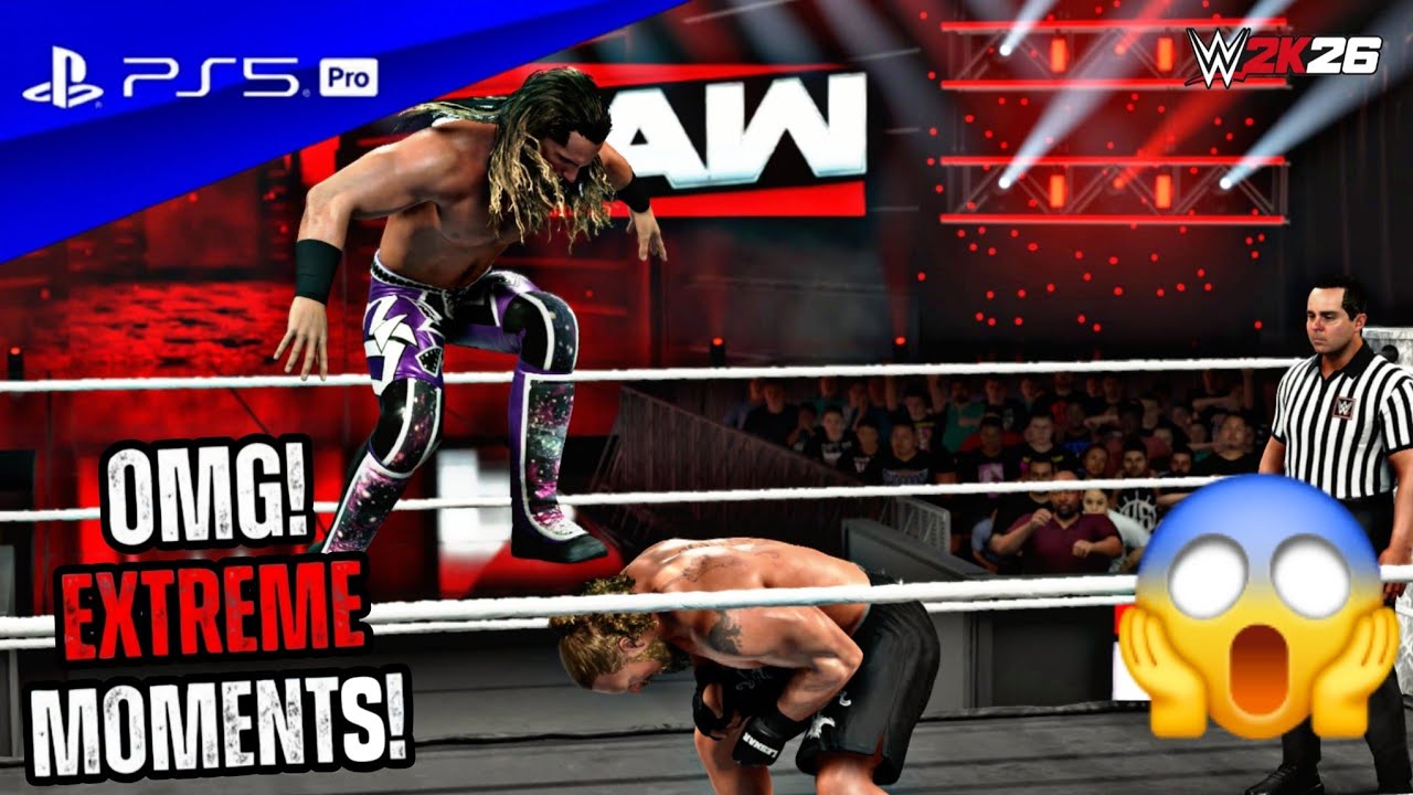 WWE 2K26 - Seth Freakin Rollins vs. Brock Lesnar  - No Holds Barred Match | PS5 Pro [4K60 HDR]