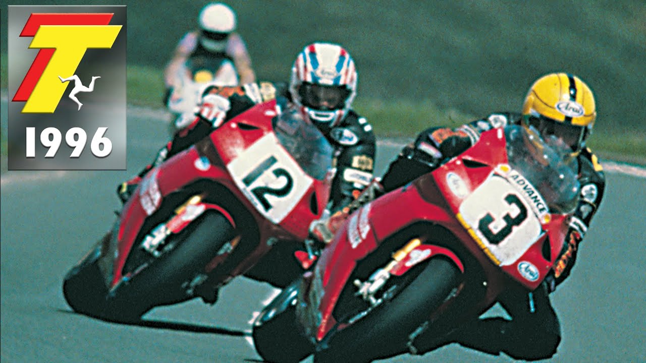 Isle of Man TT 1996 | Joey Dunlop wins the Lightweight Race