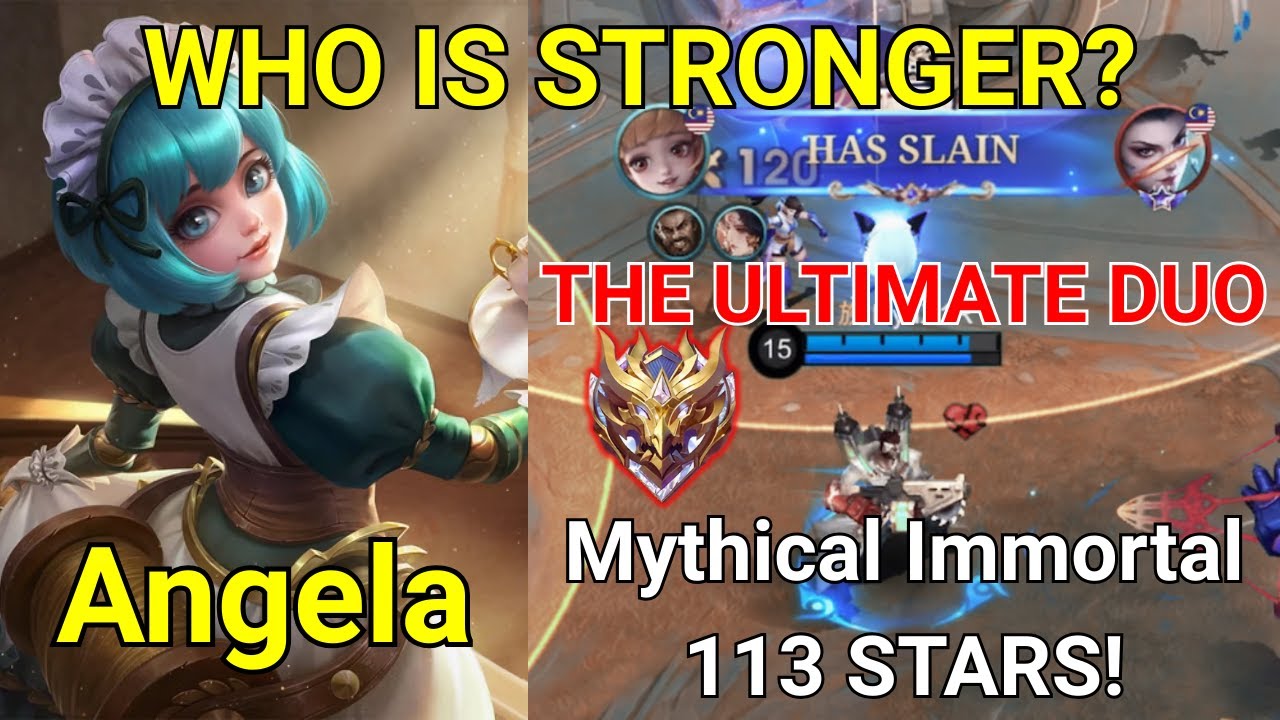 Testing the STRONGEST Angela Combo in 113 Stars! (Natan vs Roger) - Mythical Immortal Gameplay