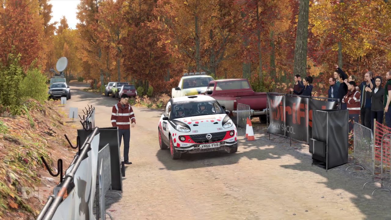 DiRT 4 clean race