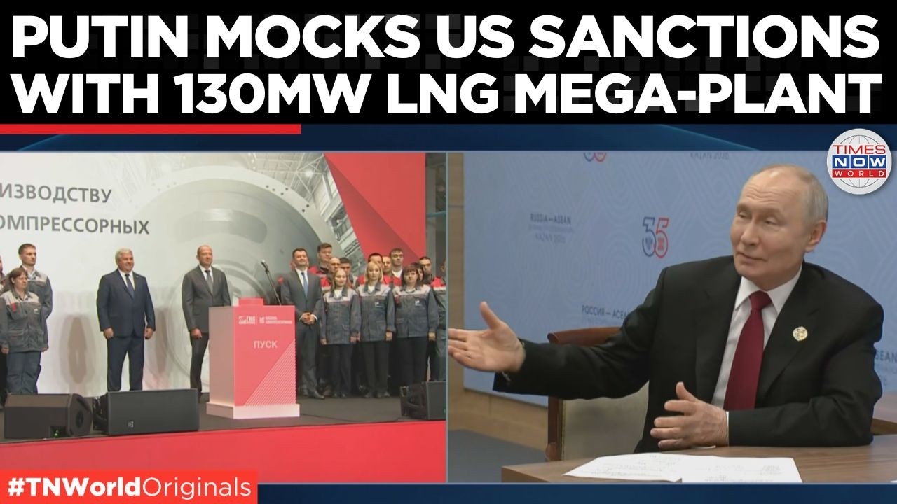 Sanctions Failed? Putin Launches Massive LNG Plant, Mocks US Sanctions With 130MW LNG Plant!