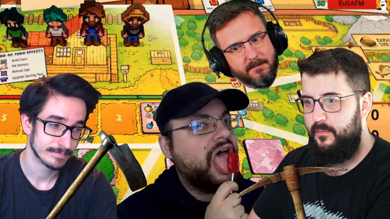 Stardew Valley de Mesa con Eric, karma, Álex y Rangu