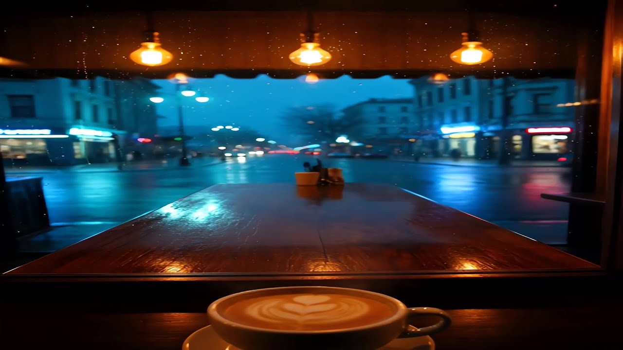 Rainy Evening Jazz: Warm Ambiance for Relaxation ☘️