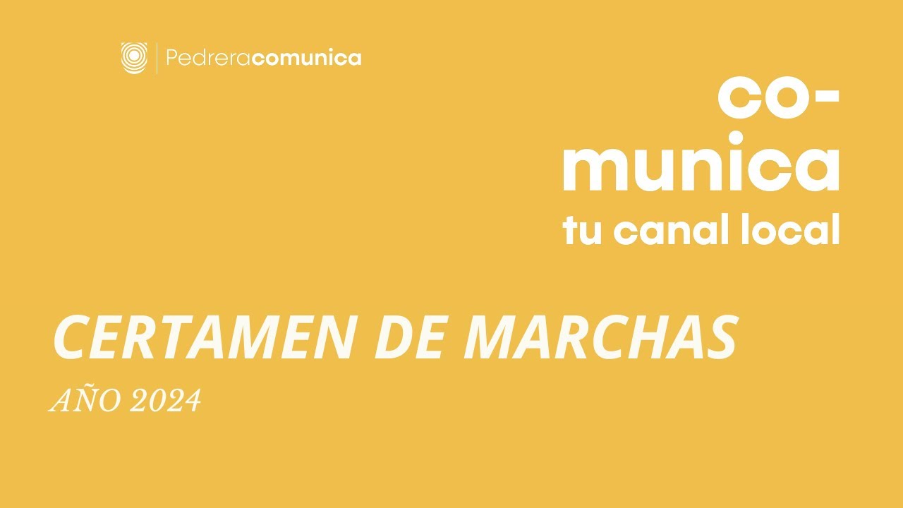 XVI CERTAMEN DE MARCHAS PROCESIONALES MAR 2024