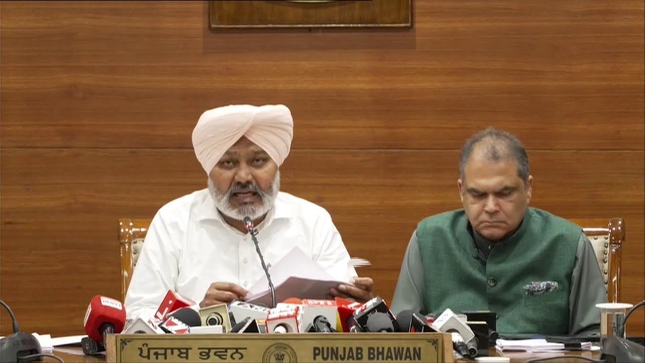 Live | Finance Minister Harpal Singh Cheema briefing media about Cabinet meeting decisions