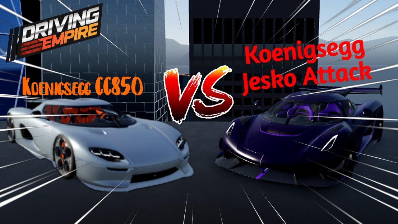 Koenigsegg CC850 Versus Koenigsegg Jesko Attack!! [Which is better?!]  |Driving Empire