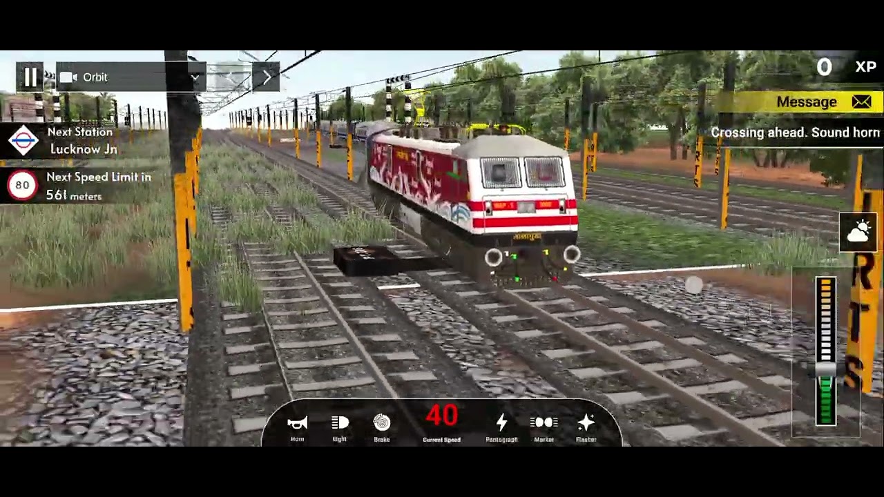 Indian train small real wala film