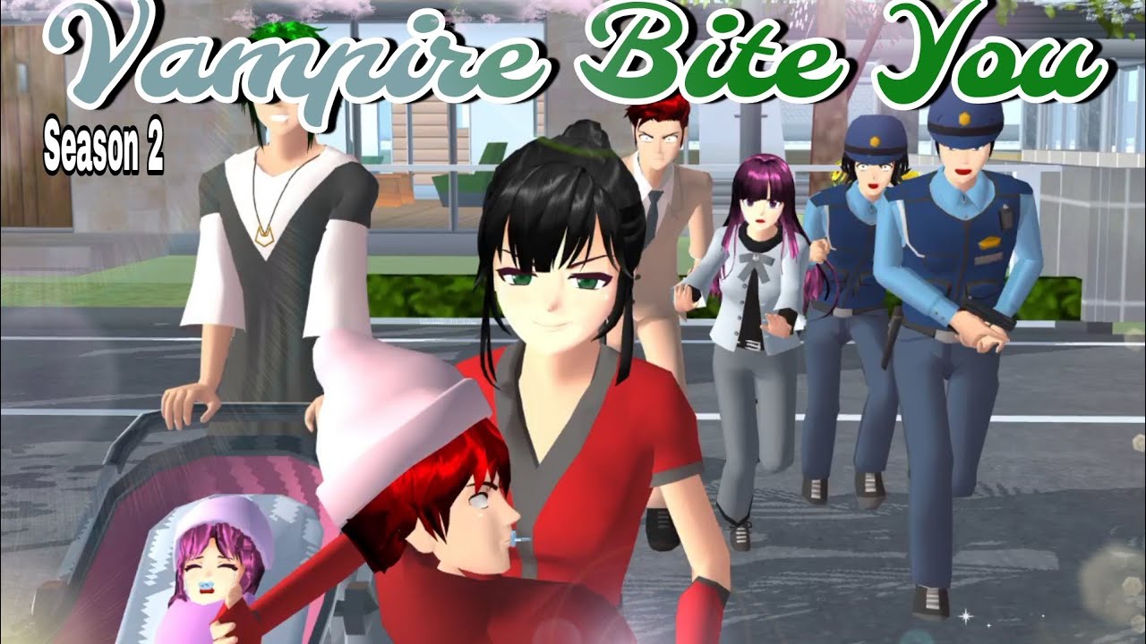 🧛🏻‍♂️BITE YOU S2 [Baby Twins Diculik!!] EPS 31||Drama Sakura School Simulator