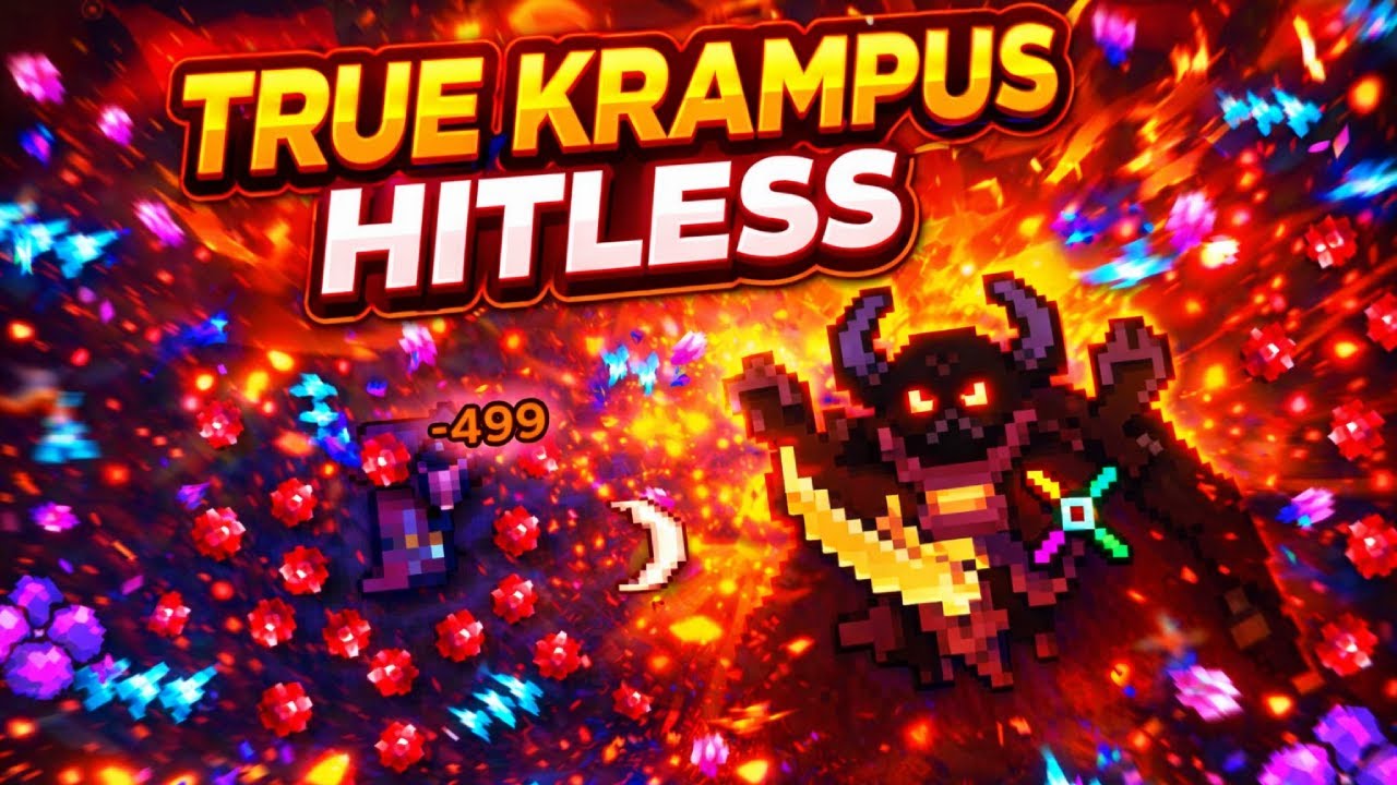 Pixel Quest - True Krampus No Hit Solo