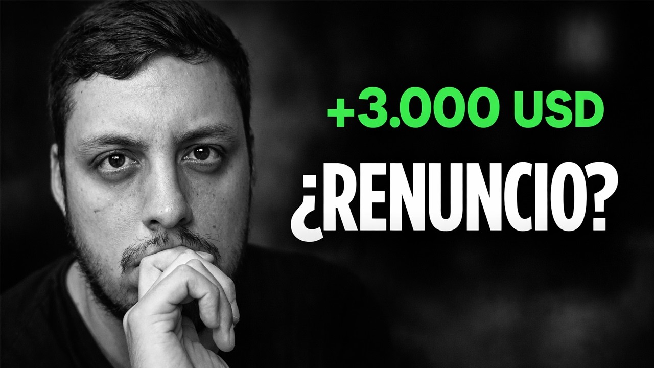 Por que renunciarías a un empleo que paga +3.000USD mensuales