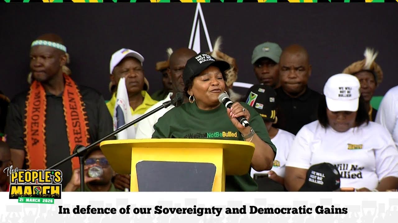[WATCH LIVE ] &ldquo;THE PEOPLE&rsquo;S MARCH, In defence of our sovereignty and democratic gains&rdquo;.