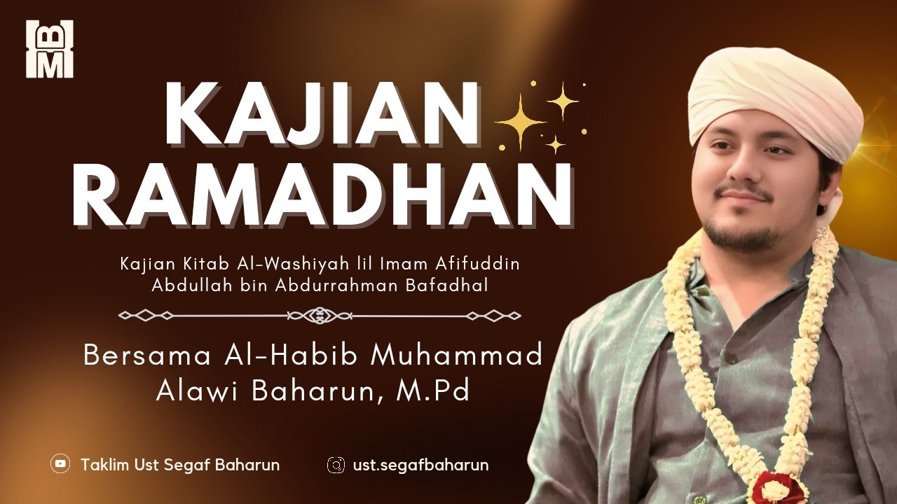 🔴LIVE! Kajian Romadhoniyah Bersama Al-Habib Muhammad Alawi Baharun, M.Pd.