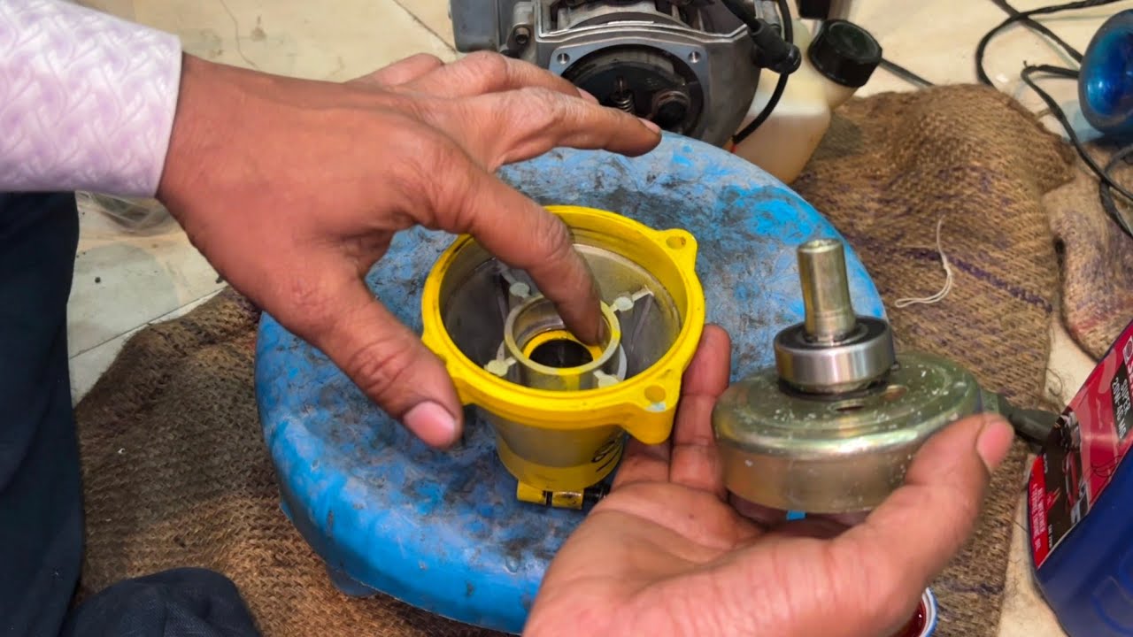 How To Repair Brush Cutter Clutch Housing Not Working