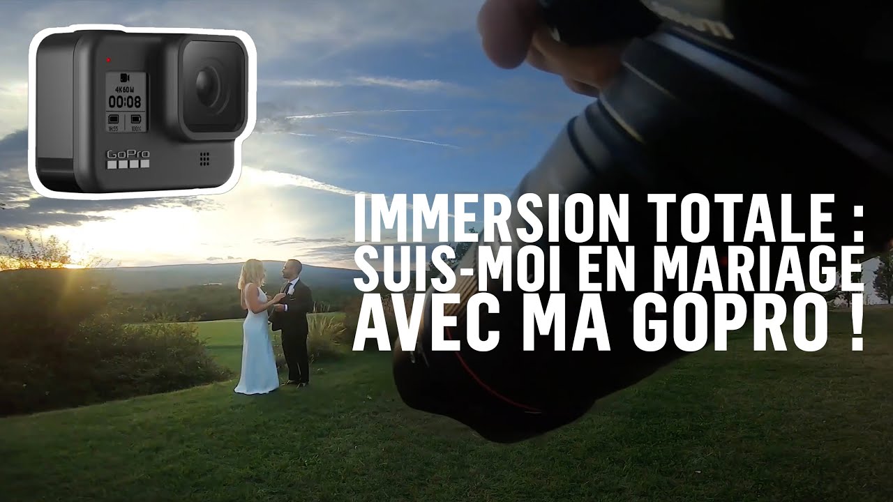 Immersion totale : suis-moi en mariage avec ma Go Pro ! 📸👰🏻‍♀️🤵🏻