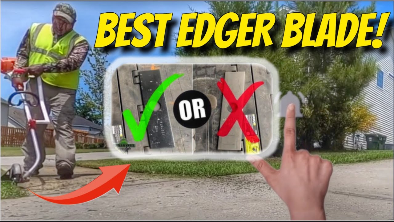 EDGER BLADES  Know the difference before you buy a Edger Blade Replacement