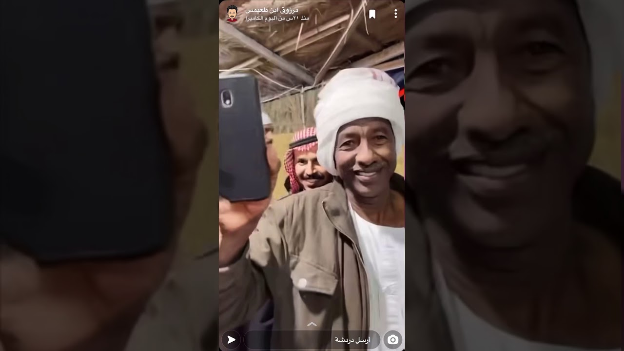 مرزوق بن طعيمس ورقص في حفل زواج سوداني 😄