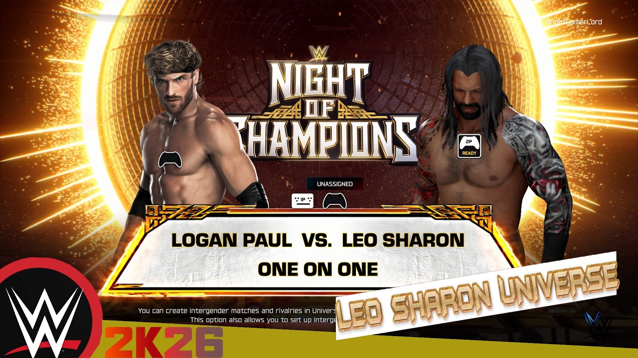 WWE Universe Week 187 — #nightofchampions — Логан Пол против Лео Шэрон