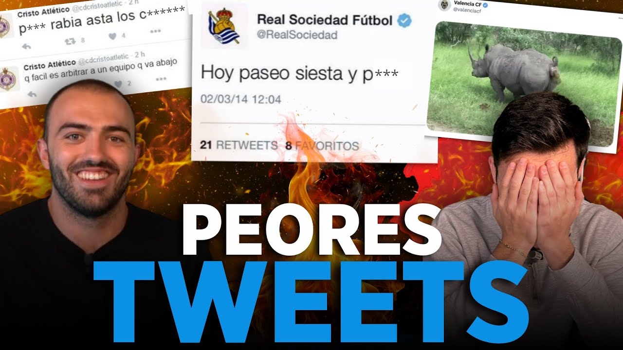 LAS PEORES LIADAS DE CLUBES ESPA&Ntilde;OLES EN REDES SOCIALES